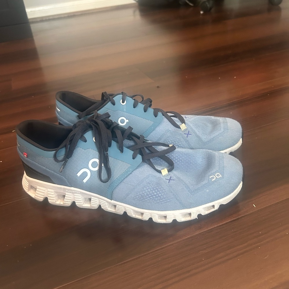 On Running Men's Blue Athletic Shoes